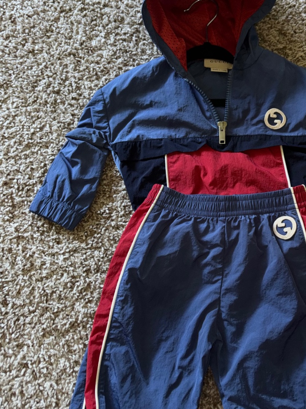 Two piece infant tracksuit